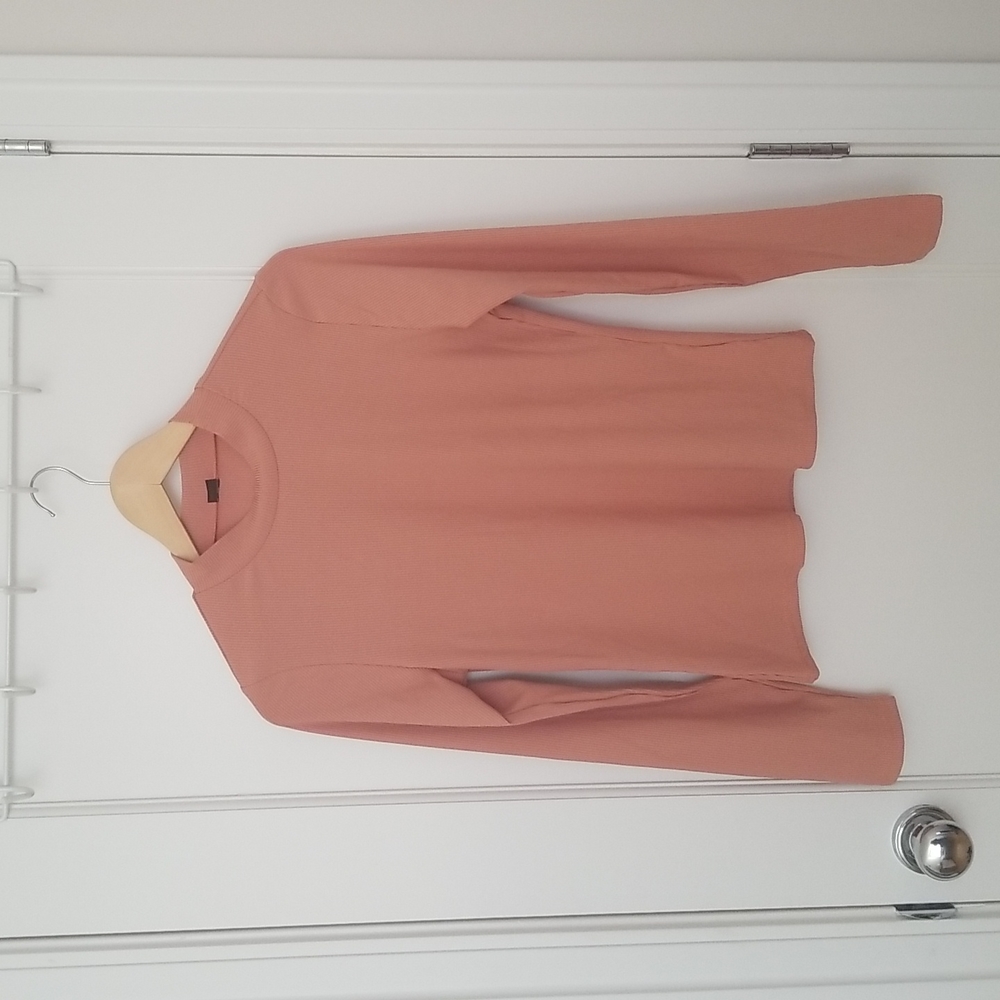 💋 3/$10 Mock Neck Ribbed Long Sleeve Shirt